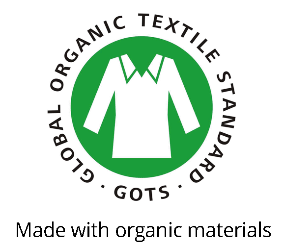 Made with organic materials Certified by Control-Union GOTS-Lic.No. 847594 KnowledgeCotton Apparel
