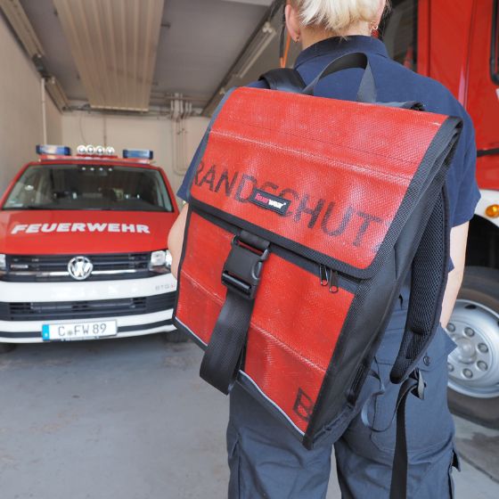 Feuerwear - Taschen und Accessoires aus upcyceltem Feuerwehrschlauch