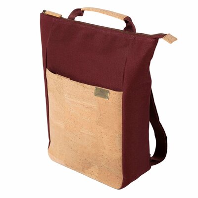 Rucksack aus Kork und Baumwolltwill