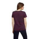 Happy Embroidered Stripe Tee
