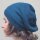 Alpaka-Mütze petrolblau-meliert
