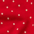 Border Skirt Little Dots chilli red