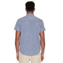 Larch SS linen shirt vegan total eclipse M