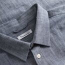 Larch SS linen shirt vegan total eclipse M