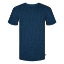 T-Shirt mit Paisleymuster blau