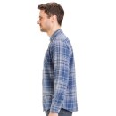Larch Regular Fit heavy flannel checked shirt
