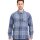 Larch Regular Fit heavy flannel checked shirt
