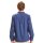 Elder Melange Flannel Shirt estate blue