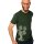 T-Shirt Olive Tree stone washed green XL