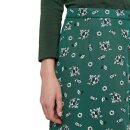Alison Floral Midi Skirt dark green