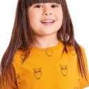 T-Shirt Owl AOP tee Inca Gold