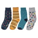4 Paar Socken für Kinder Arcade