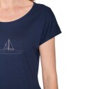 T-Shirt Nature Sailor Ship Cool Navy