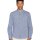 Larch Linen Stand Collar Shirt Total Eclipse S