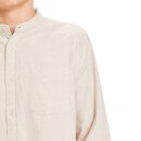 Melange Flannel Shirt Greige
