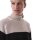 Colourblock Pullover white melange-black