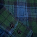 Light Custom Fit Flannel Shirt trekking green S