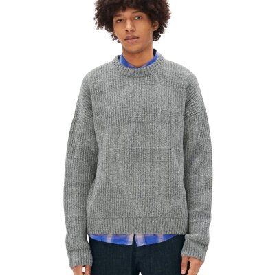 Viskaan Pullover Mid Grey Mouline