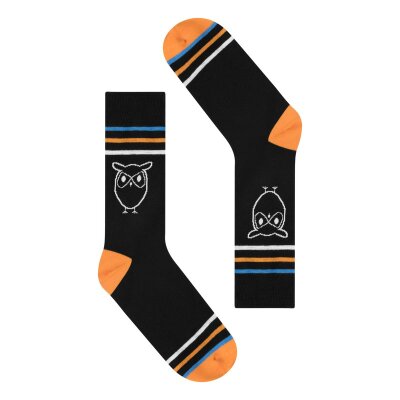 2 Pack Owl Socks black jet 43-47