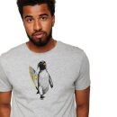 T-Shirt Animal Penguin Summer Heather Grey
