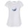 T-Shirt Nature Boat Wave Cool White
