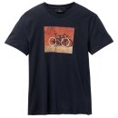 Männer T-Shirt Agave Bike Wall dark navy