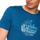 T-Shirt Nature Waves Circle Spice Sailor Blue