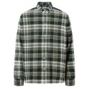 Relaxed structured checkered shirt S