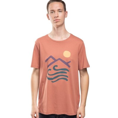 T-Shirt Julian Sun Mountain Wave Berry