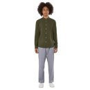 Linen Custom fit Shirt burned olive