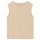 Loose Fold Up Linen T-Shirt Safari