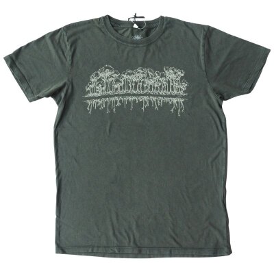 T-Shirt Mirror Stone Washed Green XL