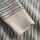 Cotton striped knitted crew neck beige stripe