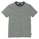 T-Shirt Delonix Stripes dark green