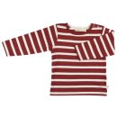 Longsleeve T-Shirt Breton stripe red