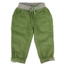 Lined Cord Trousers green