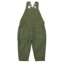 Lined dungarees green