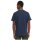 Basic T-Shirt Agnar insigna blue melange