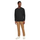 Erik Basic Badge Sweat Black Jet