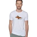 T-Shirt Animal Sloth Surf Guide White