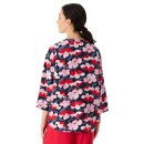 Blouse Harriette red-pink flowers