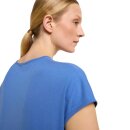 Shirt mit überschnittener Schulter Blue