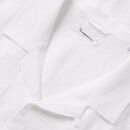 Box Short Sleeve Linen Shirt bright white