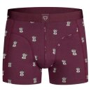Boxer Brief Burgundy Percolator L
