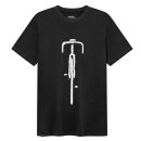T-Shirt Stockholm Bike Front Charcoal Forged Iron
