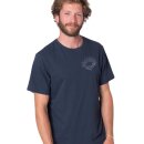 T-Shirt Basic Whale Sun Navy