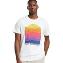 T-Shirt Stockholm Sunset Lines Off-White