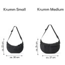 Umhängetasche Krumm Small Pure Grey