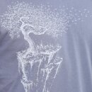 T-Shirt Men Charcoal Maple Island XL