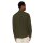 Melange Flannel Shirt Standcollar Forrest Night